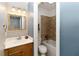 Bathroom featuring a tub and shower combo and vanity sink at 2635 Graduate Ct, Orlando, FL 32826