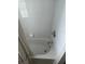 Close-up of a clean white bathtub with chrome fixtures at 4024 Breakview Dr # 10804, Orlando, FL 32819