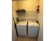 Laundry room with washer, dryer, shelf and ample space at 4024 Breakview Dr # 10804, Orlando, FL 32819