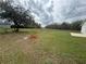 Large backyard with plenty of space for recreation at 649 Gazelle Dr, Kissimmee, FL 34759