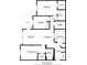 Detailed floor plan showcasing the layout of the home and room dimensions at 7147 Yacht Basin Ave # 115, Orlando, FL 32835