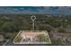 An aerial view highlights the property lines for this multi-unit residential property at 7159 Cadiz Blvd, Orlando, FL 32819