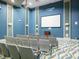 Community theater room with comfortable seating and large screen for entertainment at 8824 Cruden Bay Ct, Davenport, FL 33896
