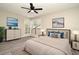 Well-lit bedroom showcasing a queen-sized bed and modern decor at 940 Douglas Ave # 170, Altamonte Springs, FL 32714