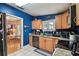 Open kitchen view to a breakfast nook at 125 E Grant St, Orlando, FL 32806
