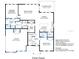 First floor plan showcasing the layout of the great room and bedroom 6 at 2650 Howard Ave, Oviedo, FL 32765