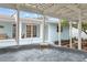 Soothing backyard hot tub beneath a pergola, offering a relaxing retreat and view of the charming home at 625 Worthington Dr, Winter Park, FL 32789