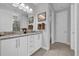 Bathroom featuring double sink granite vanity at 7419 Marker Ave, Kissimmee, FL 34747