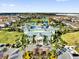 The clubhouse features multiple water slides, pool areas, and Gathering-friendly amenities at 7419 Marker Ave, Kissimmee, FL 34747