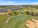 Aerial view of golf course and residential community at 15843 Vetta Dr, Bella Collina, FL 34756