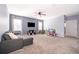 Large bonus room featuring ample space, carpet flooring and natural light at 187 Aces High Ln, Davenport, FL 33896