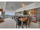 Elegant dining area adjacent to the living room with natural light at 7613 Cabana Ct # 402, Reunion, FL 34747