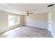 Bright bedroom featuring a ceiling fan, and neutral wall paint at 820 Rayston, Deltona, FL 32725