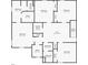 Detailed floor plan showcasing multiple bedrooms, bathrooms, a loft, and a laundry room for spacious living at 9518 Lynwood St, Clermont, FL 34711