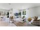 Bright and airy living room featuring neutral tones, modern furniture, and lots of natural light at 1074 Clay Blvd, Tavares, FL 32778