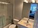 Clean bathroom with a shower-tub combo and a white sink at 11474 Claymont Cir, Windermere, FL 34786