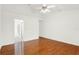 Large main bedroom features wood floors and plenty of space at 1341 American Elm Dr, Altamonte Springs, FL 32714