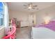 Bedroom with lots of space and playful decor at 1472 Rushing Rapids Way, Winter Springs, FL 32708