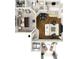 Detailed floor plan of the home showcasing the layout of the bedrooms, bathrooms, and living areas at 2200 Metropolitan Way # 926, Orlando, FL 32839