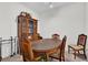 Classic dining room with wood furniture and natural lighting at 2314 Arbor Lakes Cir # 1, Sanford, FL 32771