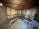 Community sauna with wooden benches at 3050 Pirates Retreat Ct # 103, Kissimmee, FL 34747