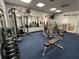 Fitness center with free weights, weight machines, and TV at 3050 Pirates Retreat Ct # 103, Kissimmee, FL 34747