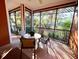 Screened patio area with seating and views at 3050 Pirates Retreat Ct # 103, Kissimmee, FL 34747