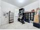 Bedroom features exercise equipment and shelving offering space for a home gym and storage at 4020 Shawn Cir, Orlando, FL 32826