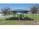 Community playground featuring slides, swings, and a covered play area, perfect for families at 630 Citrus Isle Blvd, Davenport, FL 33837