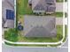 Aerial view of the home showing the roof, backyard, and landscaping at 1380 Patterson Ter, Lake Mary, FL 32746