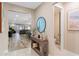 Inviting entryway with neutral tones, tile flooring, and decor at 1380 Patterson Ter, Lake Mary, FL 32746