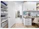 Well-organized closet area with ample storage, integrated vanity and mirrors at 1905 Estuary Ln, Kissimmee, FL 34747