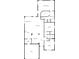 Detailed floor plan showcasing the layout, including the primary bedroom, kitchen, living room, and garage at 947 Cumberland Dr, Kissimmee, FL 34759