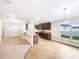 Eat-in kitchen boasts granite counters, stainless appliances, and ample cabinetry at 947 Cumberland Dr, Kissimmee, FL 34759