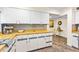 Kitchen featuring wood countertops and white cabinets at 1400 Tedford St, Eustis, FL 32726