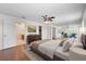 Large main bedroom featuring hardwood floors and ample space at 2260 The Oaks Blvd, Kissimmee, FL 34746