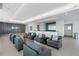 Modern lounge with comfortable seating, stylish decor, and a bar area for entertaining at 260 S Osceola Ave # 601, Orlando, FL 32801