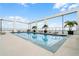 Enjoy this rooftop pool featuring comfortable lounge chairs and views of the sky at 260 S Osceola Ave # 601, Orlando, FL 32801