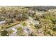 Wide aerial shot of a residential neighborhood with mature trees and diverse home styles at 3742 Se 131St Pl, Belleview, FL 34420