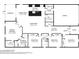 Detailed floor plan of a 1,734 sqft home with 4 bedrooms, 2 bathrooms, sunroom, kitchen, and garage at 411 Lily Ln, Davenport, FL 33837