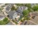 Aerial view showcasing home and backyard pool at 4533 Burke St, Orlando, FL 32814