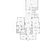 Floor plan of first level featuring primary bedroom, living room, kitchen, and Gathering room at 4533 Burke St, Orlando, FL 32814