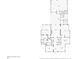 Detailed floor plan showcasing the layout of rooms on the first floor at 4533 Burke St, Orlando, FL 32814