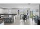 Eat in dining area open to kitchen with sliding glass door to backyard at 5226 Mahogany Dr, Mount Dora, FL 32757