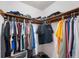 Walk-in closet with built-in shelves for organized storage at 741 Maderia Ct, Kissimmee, FL 34758