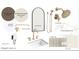 Primary bathroom design featuring maple cabinetry, quartz countertop, and vanity mirrors at 8517 Karrer Ter, Orlando, FL 32827