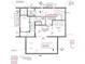 Detailed floor plan showing an elevator, mechanical storage, and open roof space at 8517 Karrer Ter, Orlando, FL 32827