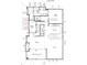 Detailed floor plan showcasing the layout of the main living areas and kitchen space at 8517 Karrer Ter, Orlando, FL 32827