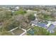 Aerial view of the home's treed neighborhood at 1014 24Th St, Orlando, FL 32805