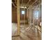 Unfinished bathroom with a shower and bathtub, framed and ready for customization at 166 Hammock Preserve Loop, Winter Garden, FL 34787